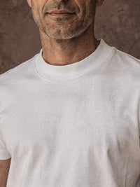 T-shirt épais Pierre – Blanc