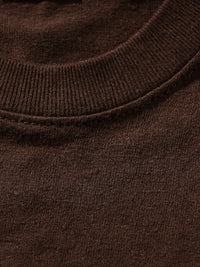 T-shirt épais Pierre – Marron