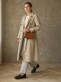 Sac bandoulière Quitterie – Marron