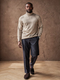 Col roulé Raphaël – Beige