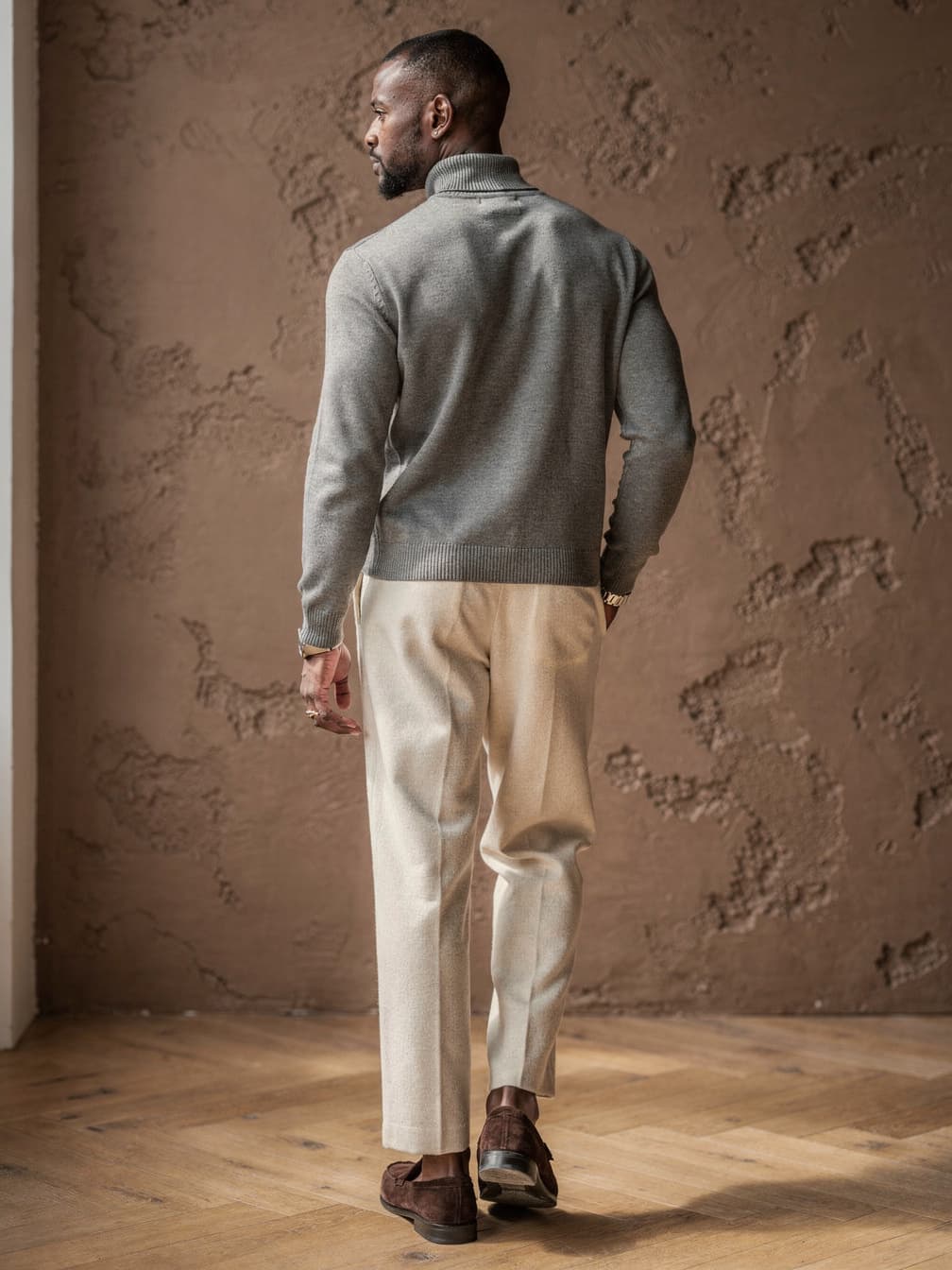 Col roulé Raphaël – Gris