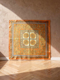 Carré imprimé Rose – Orange