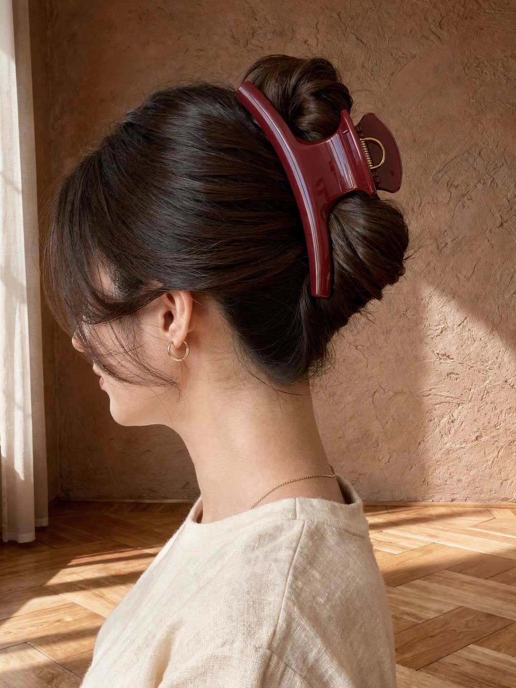Pince à cheveux Salomé – Bordeau