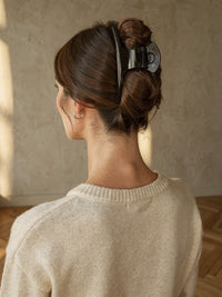 Pince à cheveux Salomé – Noir