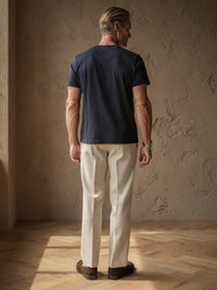 T-shirt uni Simon – Marine