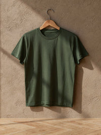 T-shirt uni Simon – Vert