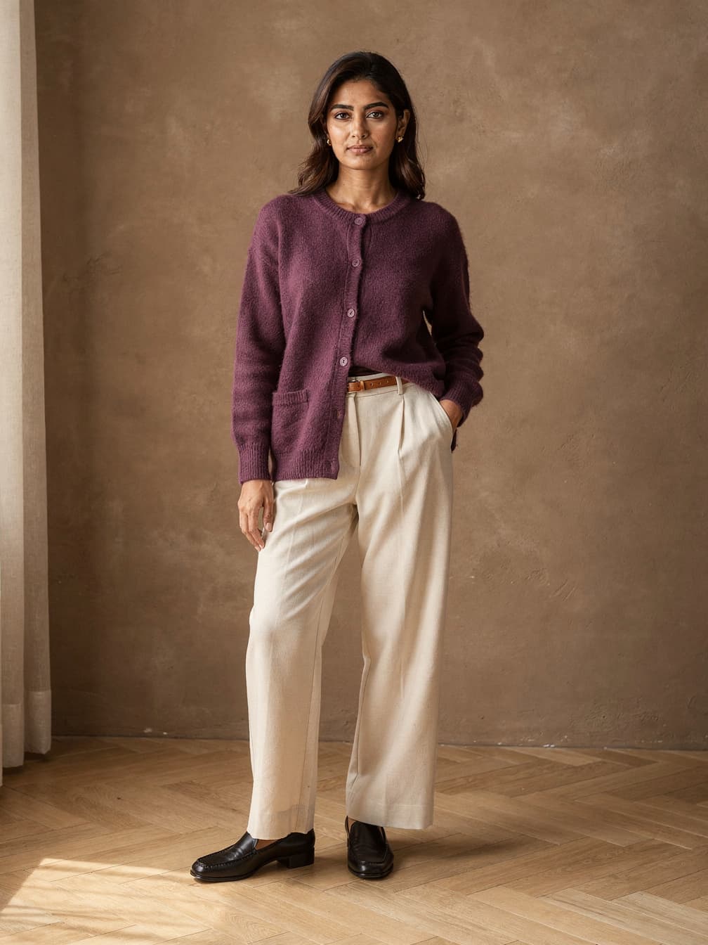 Cardigan Thaïs – Violet