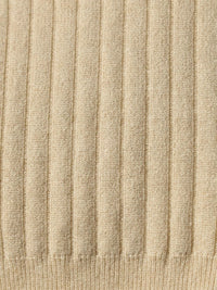 Polo en maille fine Tristan – Beige