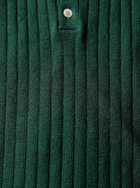 Polo en maille fine Tristan – Vert
