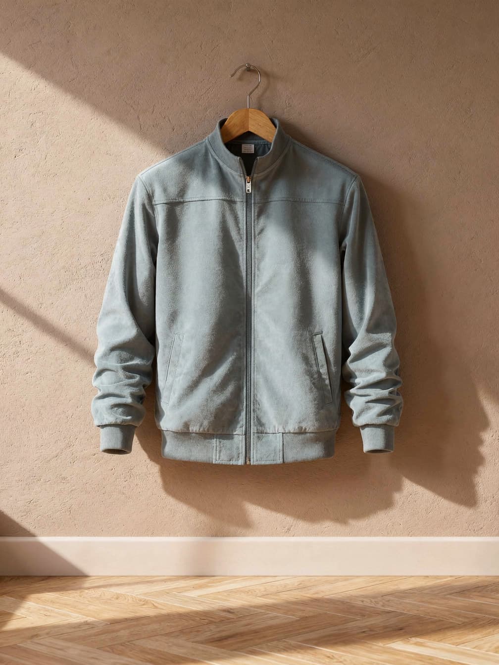 Veste zippée Valentin – Bleu clair