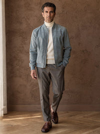 Veste zippée Valentin – Bleu clair