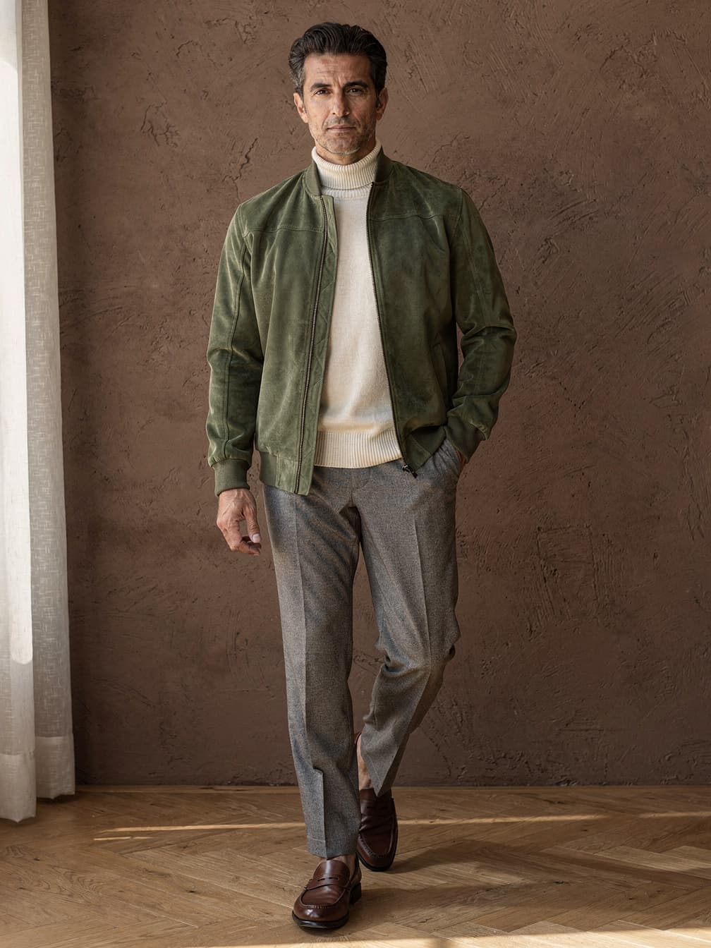 Veste zippée Valentin – Vert