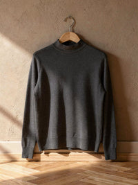Pull col cheminée Victor – Gris foncé