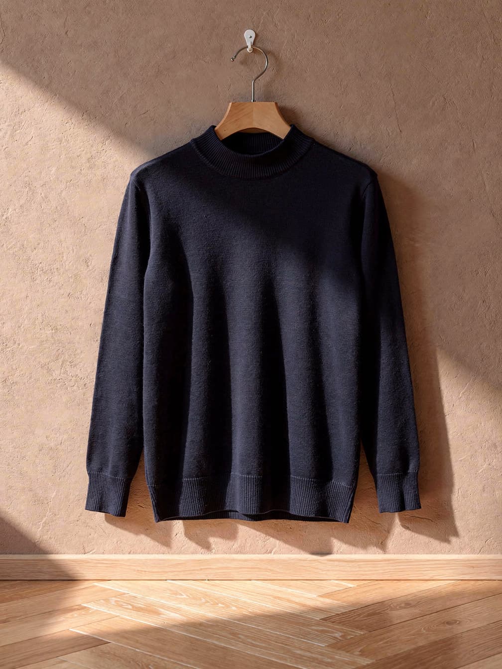 Pull col cheminée Victor – Marine