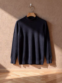 Pull col cheminée Victor – Marine