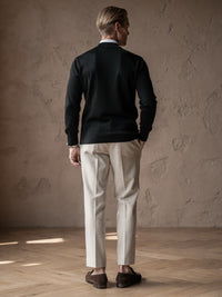 Pull col cheminée Victor – Noir